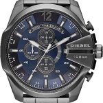 Diesel Men's Mega Chief Stainless Steel Chronograph Quartz Watch